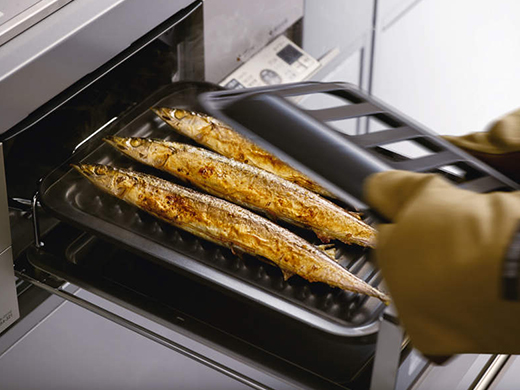 リンナイ ユーディア・エフ 焼き魚モード