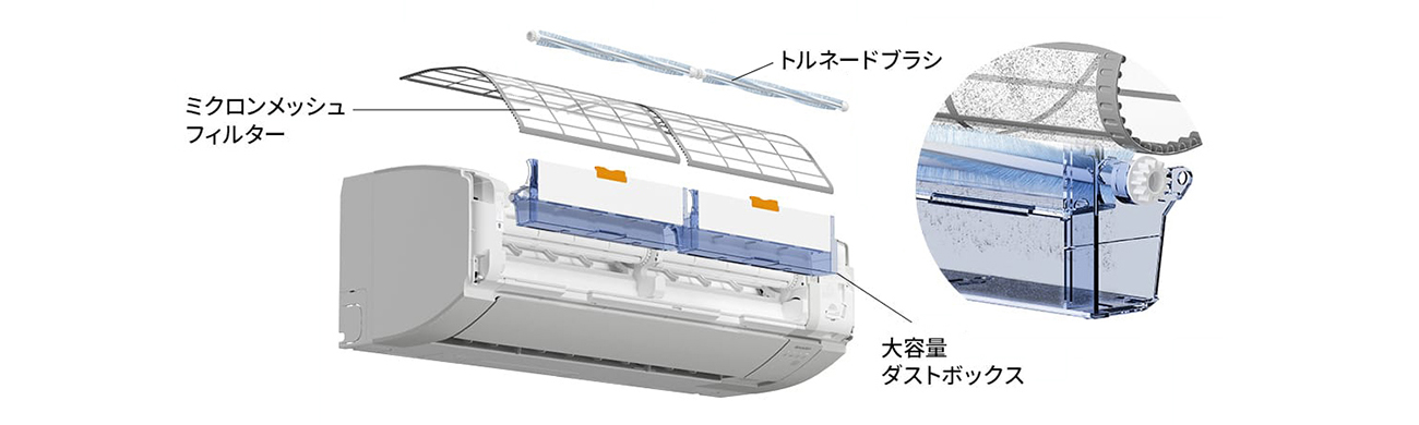 SHARP FHシリーズ フィルター自動お掃除