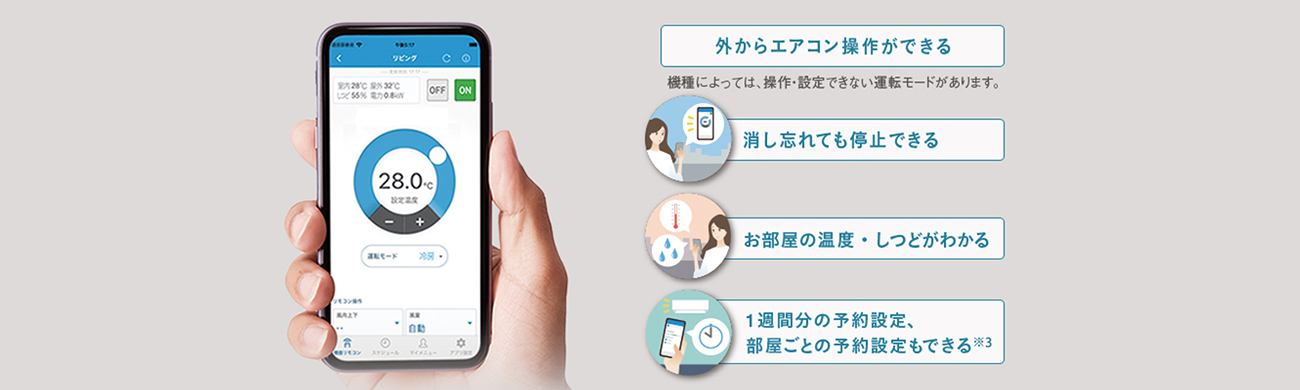 ダイキン RXシリーズ スマートリモートコントロール